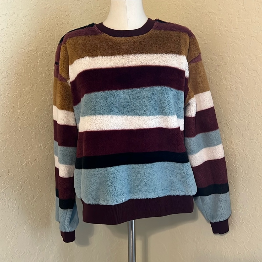 lou&grey Faux Fur Sweatshirt